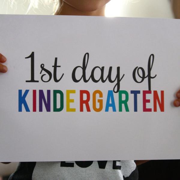 First Day of School Signs