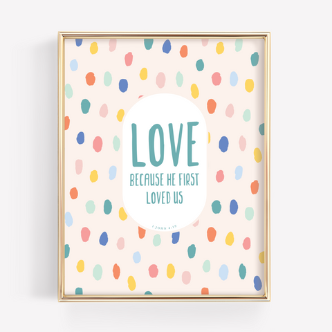 first loved us