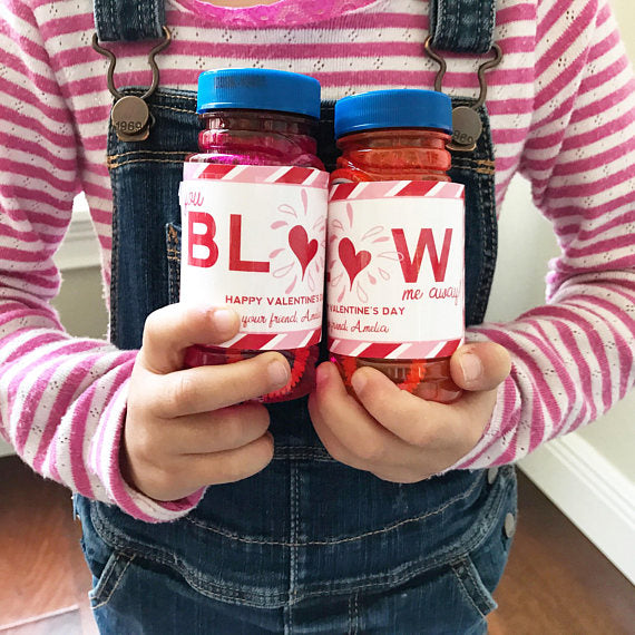 Bubble Wrapper Printable Valentines Pchee