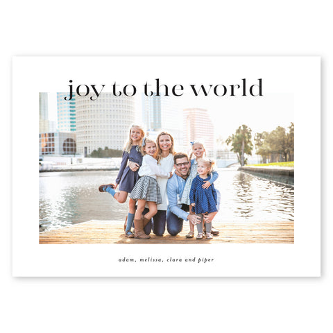 Joy to the World