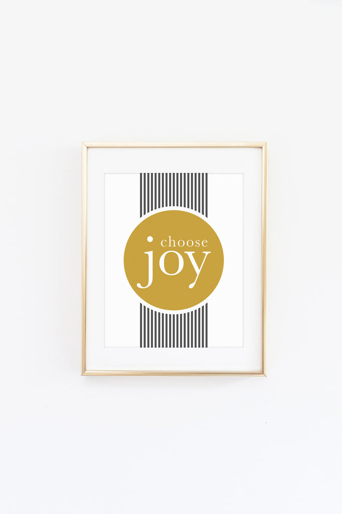 Choose Joy Printable 8x10 Print Pchee
