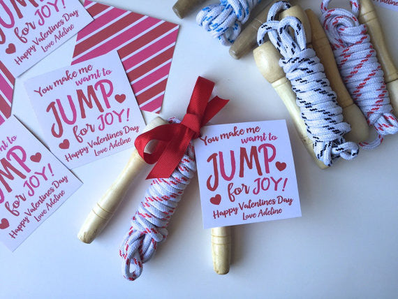 Jump Rope Printable Valentine Tags
